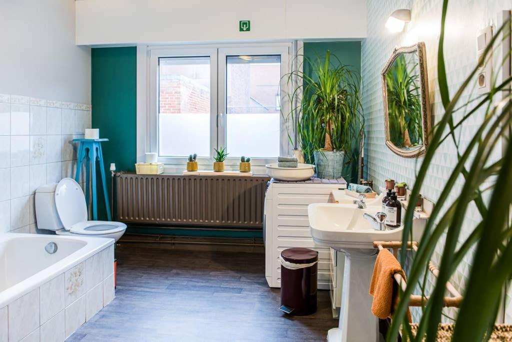 Vakantiewoning In Mol Centrum Met Eigen Bar "Casacuriosa" Экстерьер фото